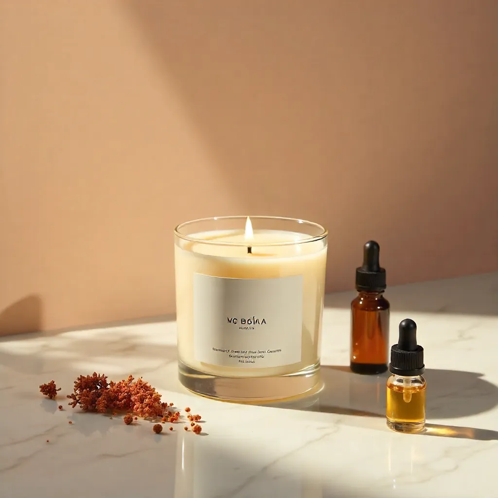 Vanilj aromaljus i liten storlek