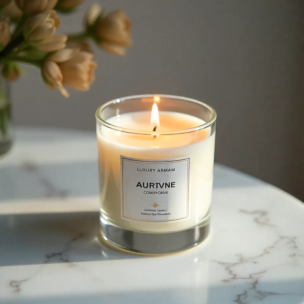 Naturliga ingredienser för doftljus