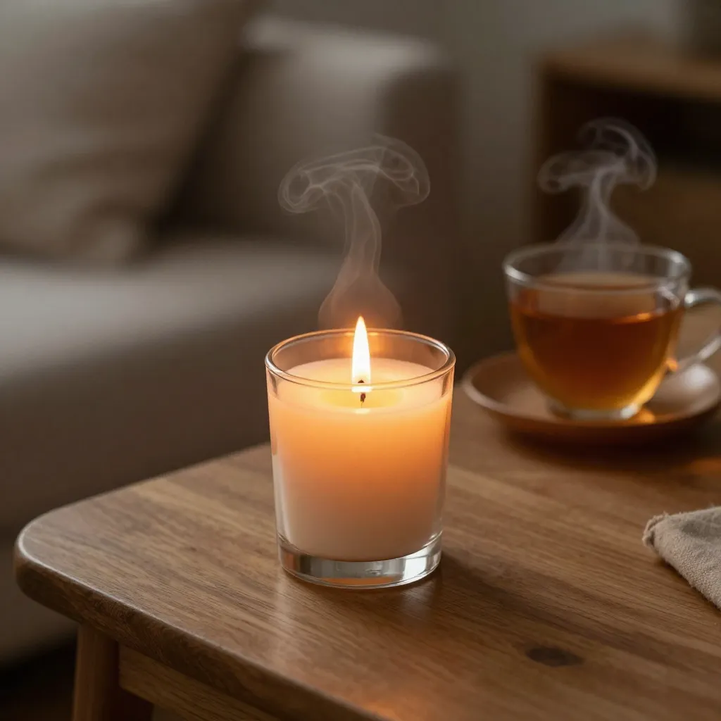 Val av naturliga ingredienser för ljus