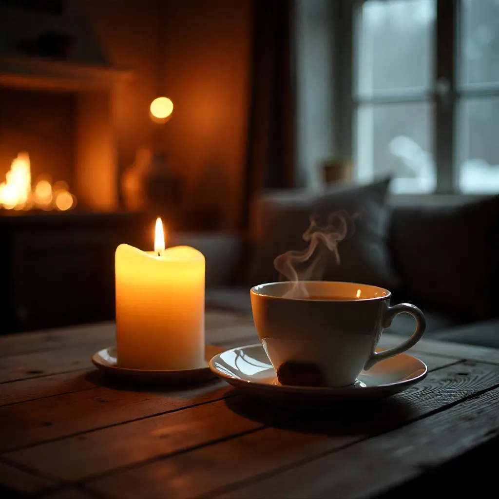 Säker användning av doftljus hemma